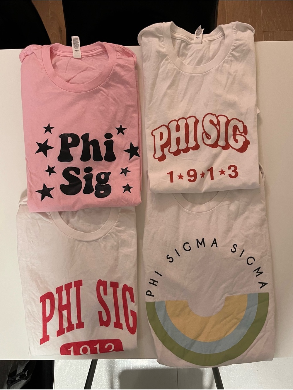 Phi Sigma 4 Short Sleeve Tee